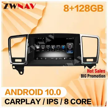 Pre Mercedes Benz ML 2013 Carplay 8+128G Android 10.0 Obrazovke Multimediálny Prehrávač GPS Navi Rádio Stereofónny Kazetový Rekordér Vedúci Jednotky